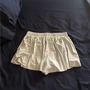 Avia Women's Athletic Shorts in Light Gray